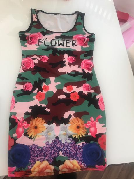 Šaty flower, l / m