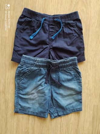 Šortky - 2pack - výborný stav, lupilu,86