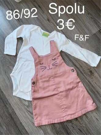 Sukňa+body, f&f,86