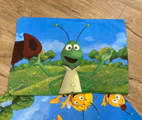 Včielka maja obliečky do postieľky, šírka (cm): 90,dĺžka (cm): 130