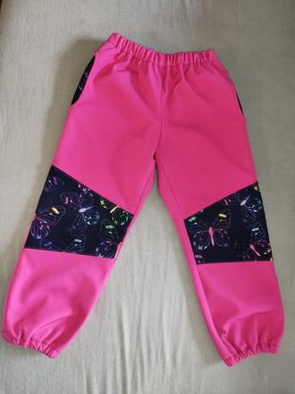 Softshellové nohavice, vel.104, 104