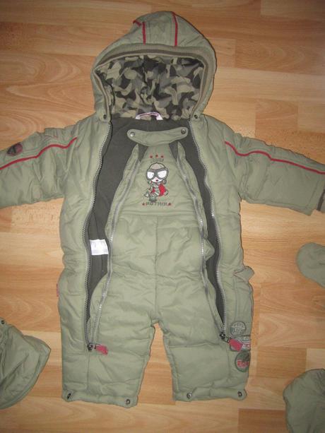 Zimný teplý overal - kombinéza, mariquita,74