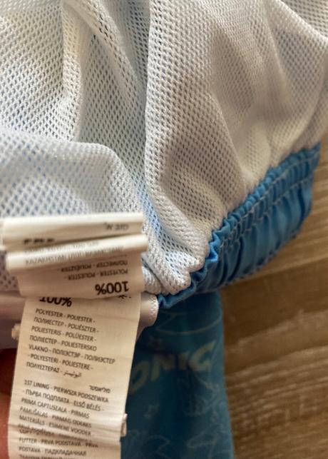 Plavky sonic veľ.udaná u11.sedí na veľ.110/116, sinsay,110