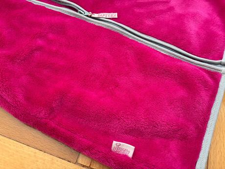 Ružová vestička 110-128, japitex,110