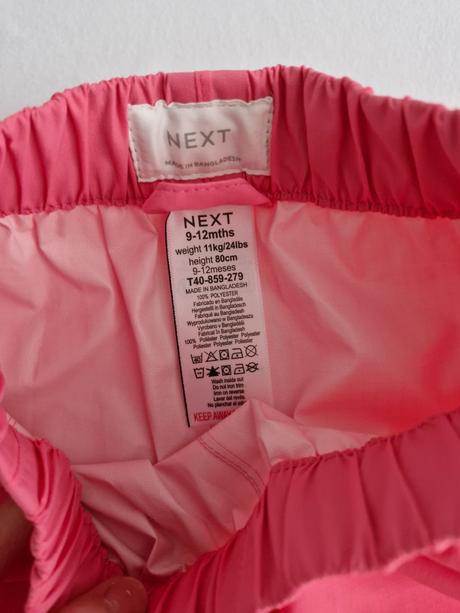 Nohavice do dažďa, next,80