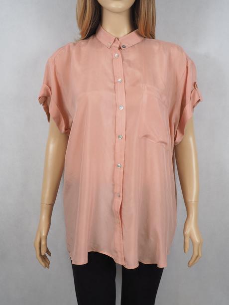 Kvalitná pudrová blúzka topshop, topshop,40