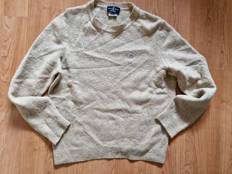 Vlnený sveter psycho bunny, m