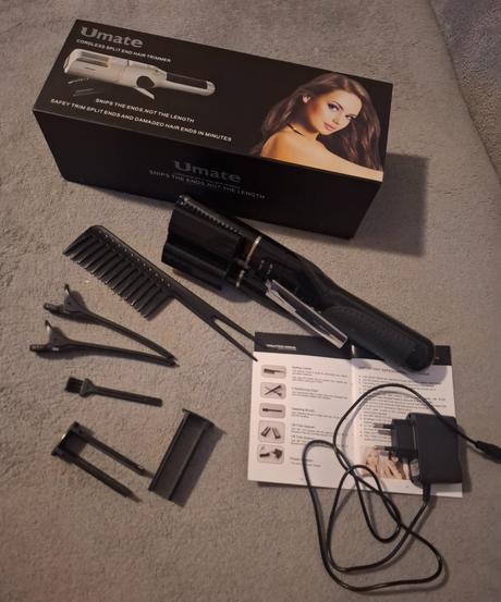 Zastrihávacia kefa na končeky vlasov, 