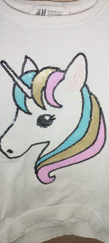 Štýlový svetrík 98/104, h&m,98