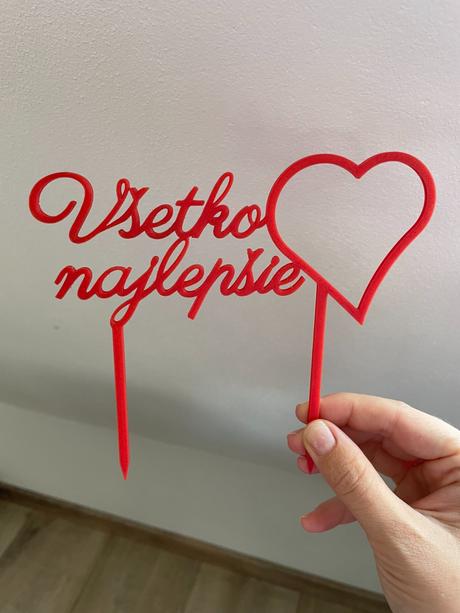 Zápich na tortu všetko najlepšie, 
