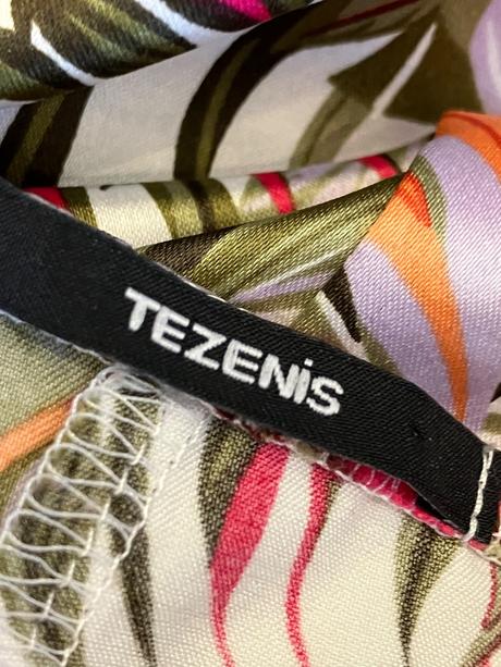Dámska farebná blúzka s čipkou tezenis, tezenis,s