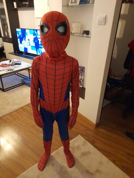 Karnevalová maska spiderman, 