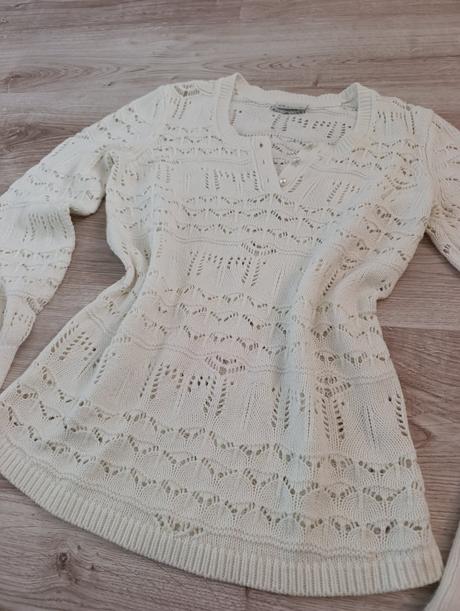 Krásny ažurový sveter, bonprix,m