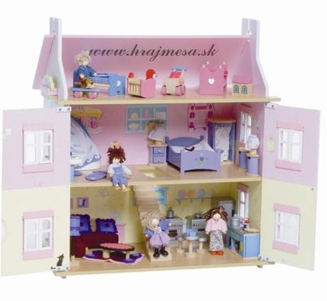 Predám krásny drevený domček,