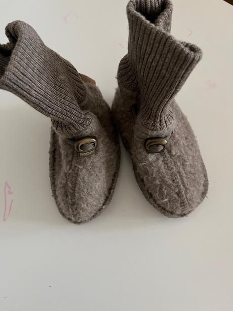 Mikk line vlnené topánočky do kočíka, 18