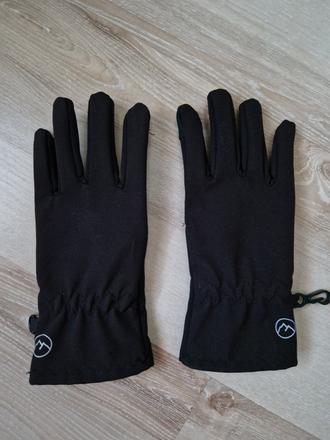 Softshelové rukavice cca na 5-7 rokov, 128