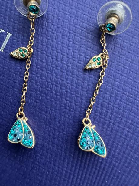 Swarovski - visiace náušnice, swarovski