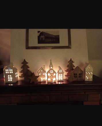 4ks bielych led čajových sviečok s praktickou funk, 