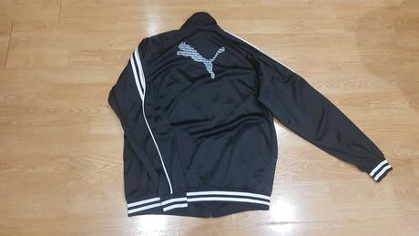 Čierna tenká bunda v. xl, puma,xl