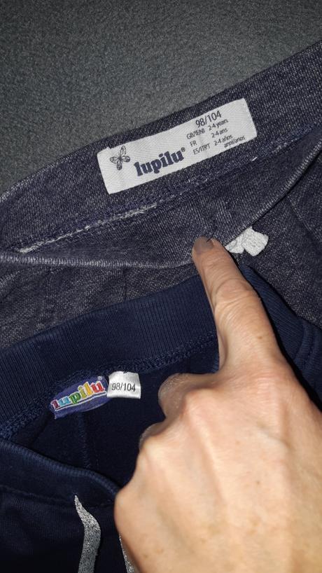 2ks teplaky v.98/104, lupilu,98