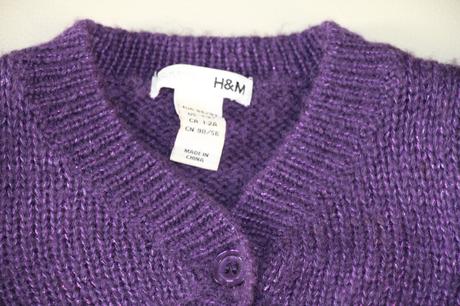 92 h&m pletene bolerko,18-24 mes., h&m,92