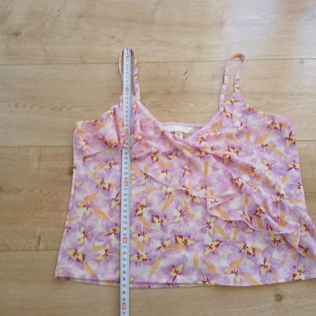 3x cropnuté letné tielka, bershka,m