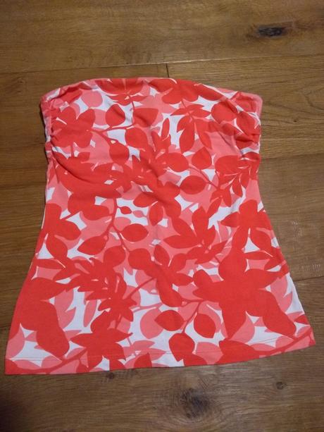 H&m - tričko / top s odhalenými ramenami, h&m,s