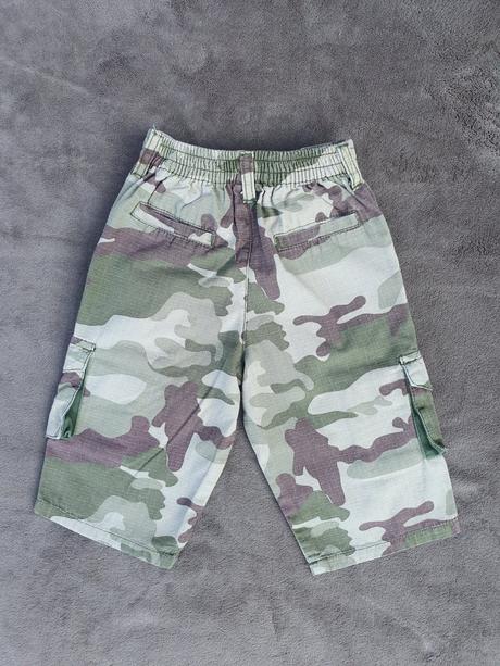 Letné maskáčové nohavice a tričko h&m, tu,68