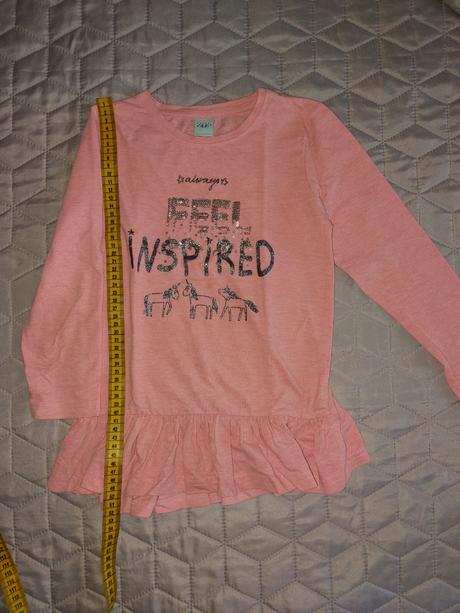 Tričká dlhý rukáv 122-128, 128