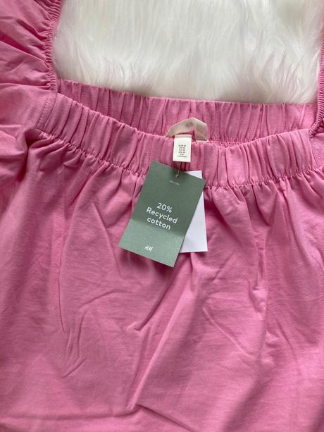 Top so štvorcovym výstrihom, h&m,m