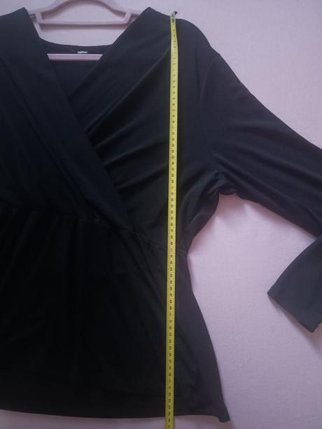 Čierna blúzka, h&m,46