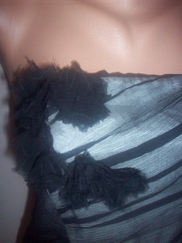 Šifónový hodvábny korzet., 40