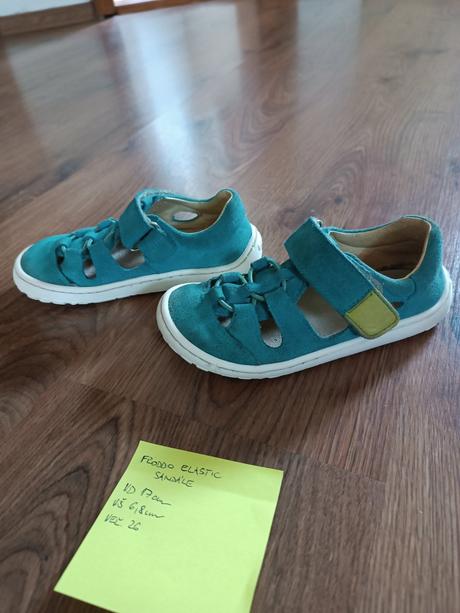Froddo elastic sandále turquoise, froddo,26