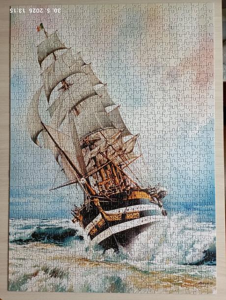 Puzzle loď (už s poštovným), 