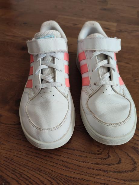 Biele topánky, adidas,34