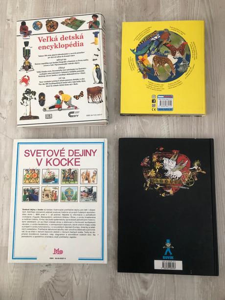 Detské náučné knižky svetové dejiny v kocke, 