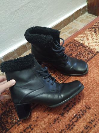 Zimné topánky na šnurovanie, 39