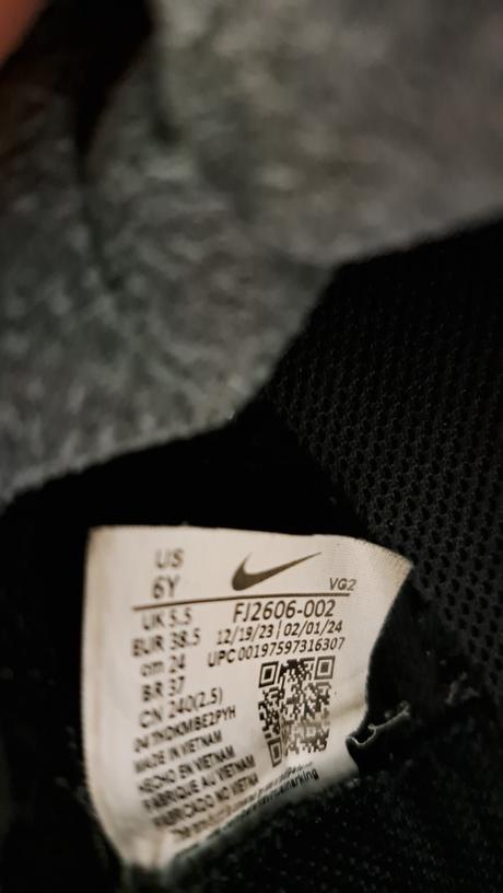 Čierne halovky nike, nike,38