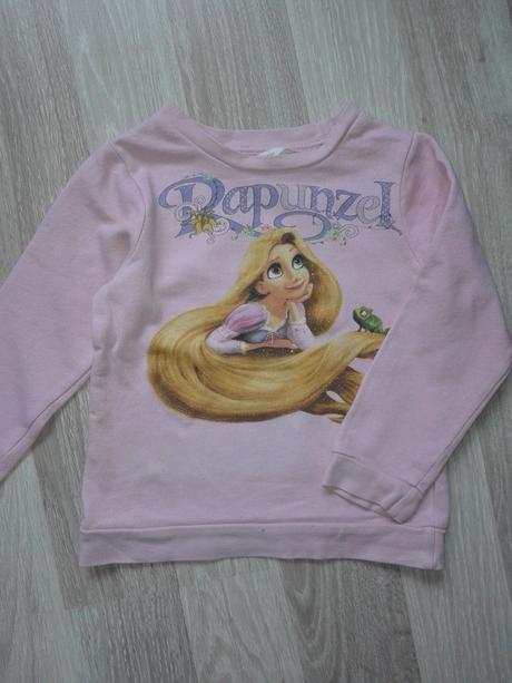 Mikina rapunzel - disney, h&m,110