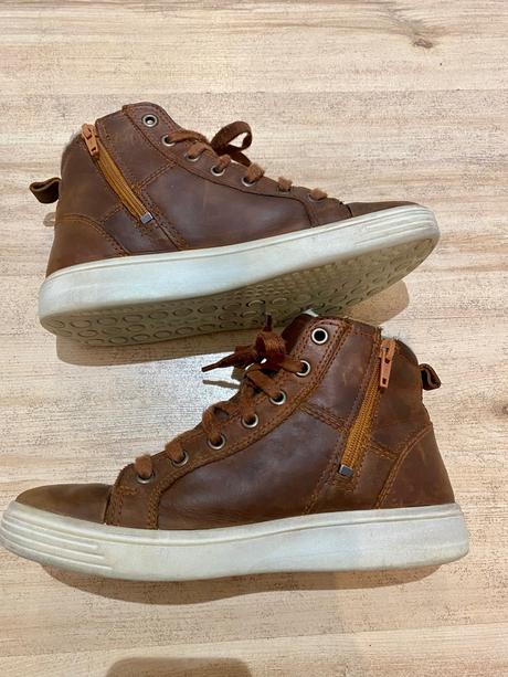 Zateplené prechodné topánky ecco 35, ecco,35