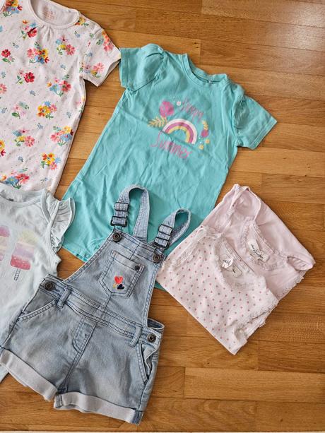 Balík letného oblečenia pre dievčatko 92, 86–98