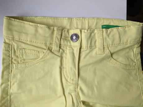 Nenosené strečové rifle, benetton,98