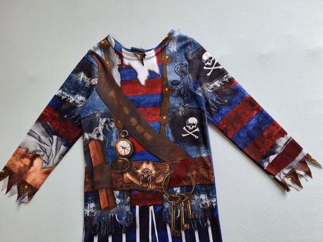 Pirát karnevalový kostým veľ. 98-104,