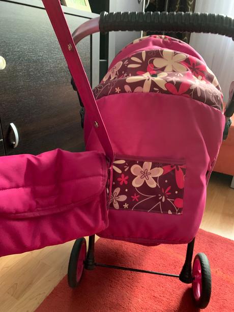 Kočík pre bábiky + darček,