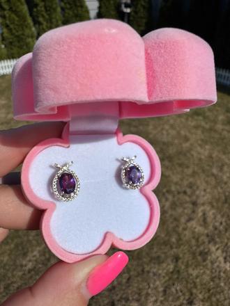 Ametystové náušnice, 