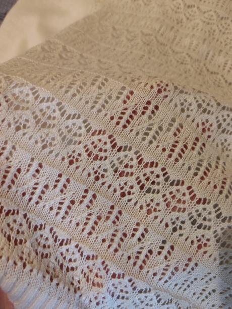 Letný čipkovaný pulover 134/140, h&m,134