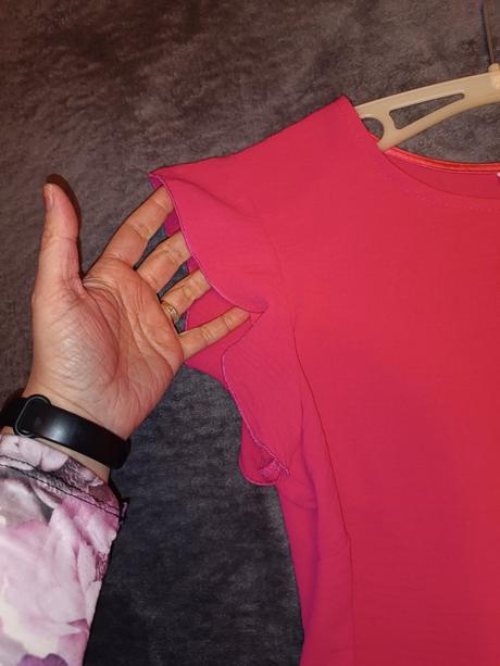Fuksia top/blúzka - v. m/l, m