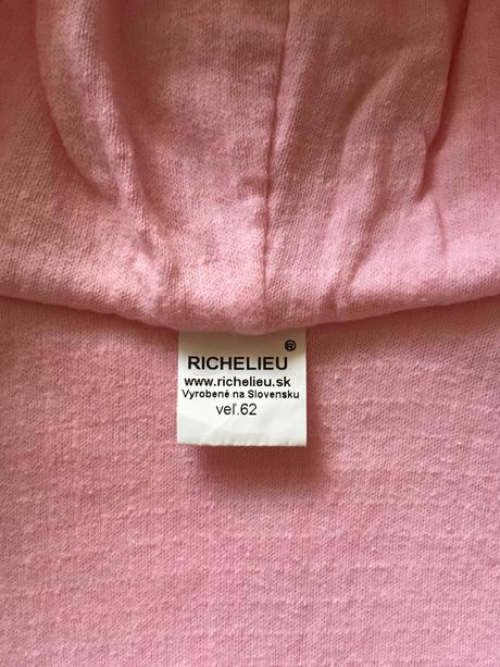 Teplá mikina, richelieu,62