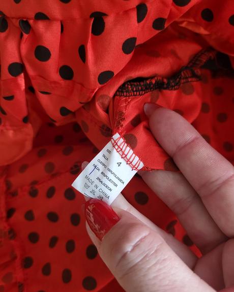 Karnevalové šaty flamenco na 4 roky, 