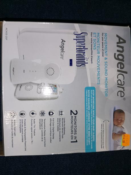 Angelcare monitor dychu, angelcare